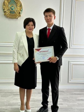 ҚҰТТЫҚТАЙМЫЗ!!! ШӘКІРТІМІЗ ТАҢСЫҚБАЙ МИРАС ҚОРҚЫТ АТА АТЫНДАҒЫ ҚЫЗЫЛОРДА УНИВЕРСИТЕТІНІҢ БІЛІМ ГРАНТЫН ИЕЛЕНДІ.